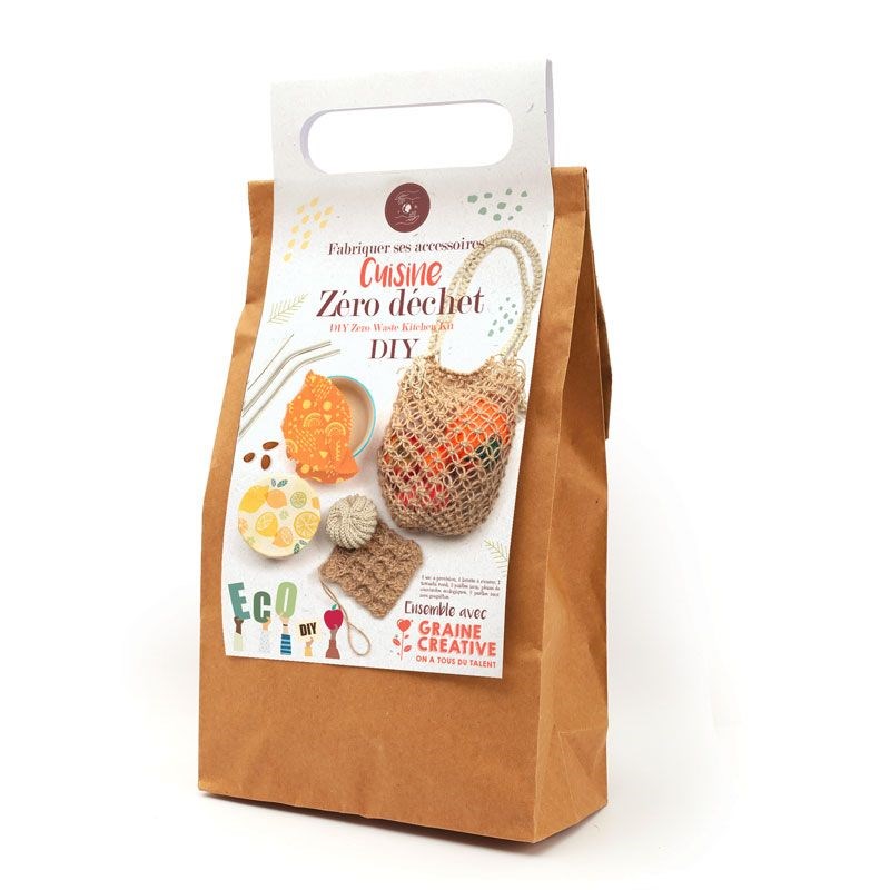 Coffret diy zéro déchet dans ma cuisine