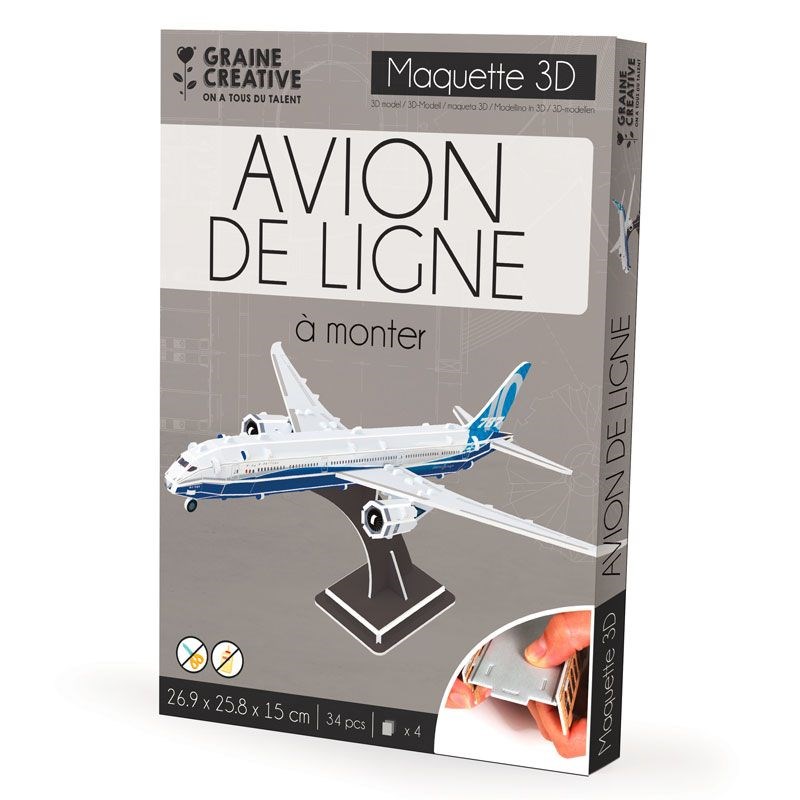 Maquette à construire soi-même avion de
