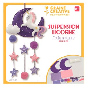Je fabrique mon mobile bébé - licorne