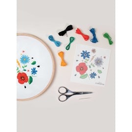 Big kit easy broderie - fleurs