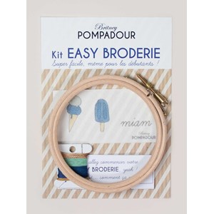 Kit easy broderie - miam ice cream