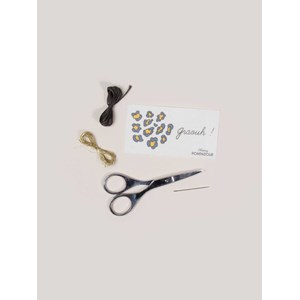 Kit easy broderie - graouh !