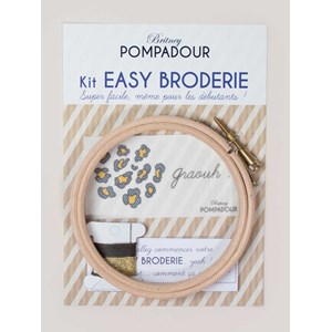 Kit easy broderie - graouh !