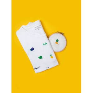 Kit easy broderie - hello ananas