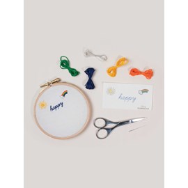Kit easy broderie - happy