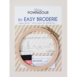 Kit easy broderie - my summer in paris