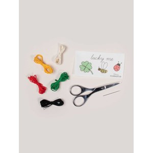 Kit easy broderie - coccinelle - lucky