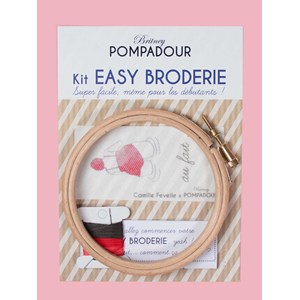 Kit broderie c.feveile la dame