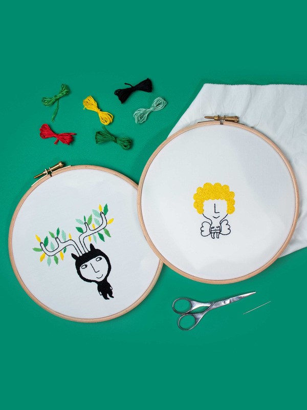 Britney Pompadour - Kit easy broderie - csil-ange