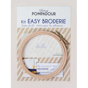 Kit easy broderie - hello