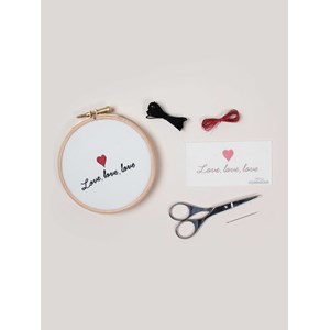 Recharge  broderie - love, love