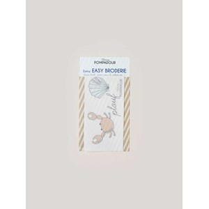 Recharge broderie crabe