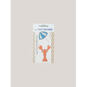 Recharge broderie homard