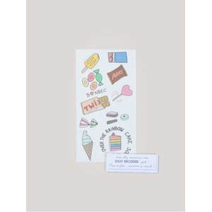 Motif à broder pour tshirt - bonbecs