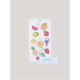 Motif à broder pour tshirt - fruits