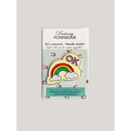 Porte aiguille - arc en ciel