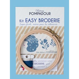 Kit broderie lisa junius femme étoiles