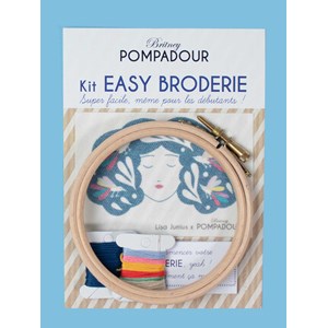 Kit broderie lisa junius femme oiseaux