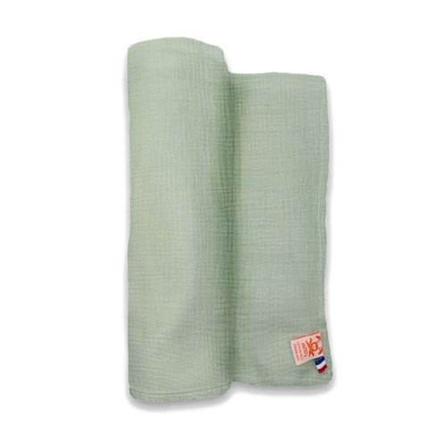 PAPATE - Maxi lange en coton bio vert