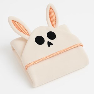 Cape de bain en coton bio