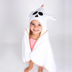 Cape de bain en coton bio