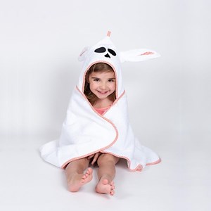 Cape de bain en coton bio alaska