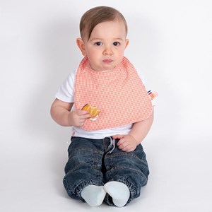 Bavoir en Coton Bio Vichy