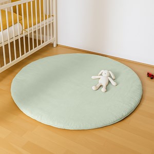 Tapis d'eveil havane en coton bio vert