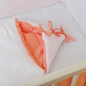 Nid d'ange en coton bio blanc