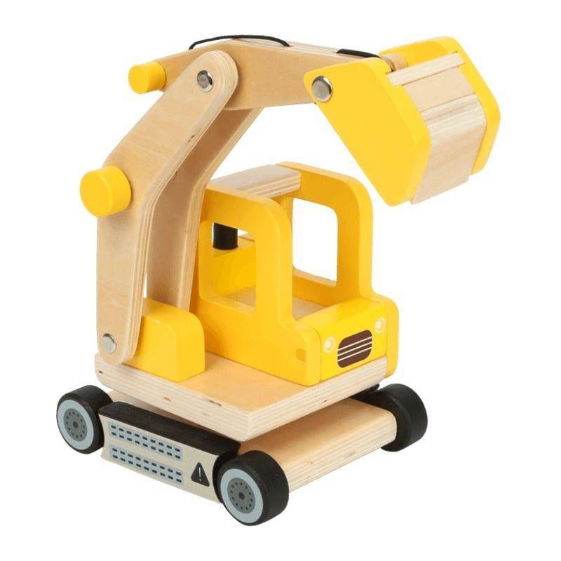 Lutin Petit Poids - Pelleteuse en bois