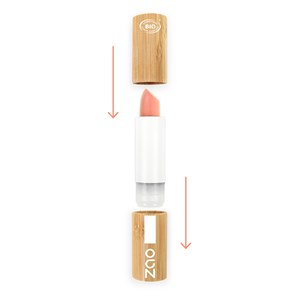 Rouge à lèvres cocoon bio nude pêche zao