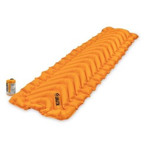 Matelas gonflable isolant léger - orange