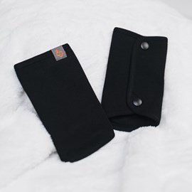 Protège-bretelles noir universels