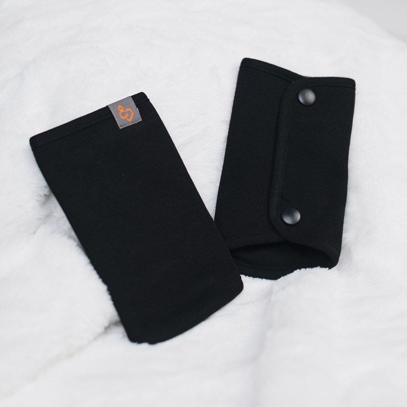 Protège-bretelles noir universels