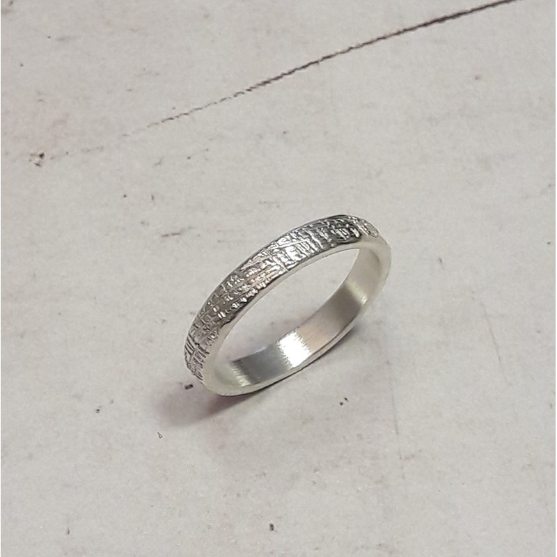 Bague macuxi en argent taille 60