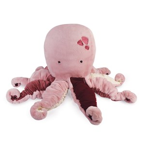 Peluche pieuvre rose xxl