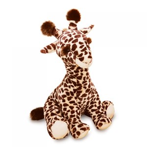 Peluche lisi la girafe naturelle 50 cm