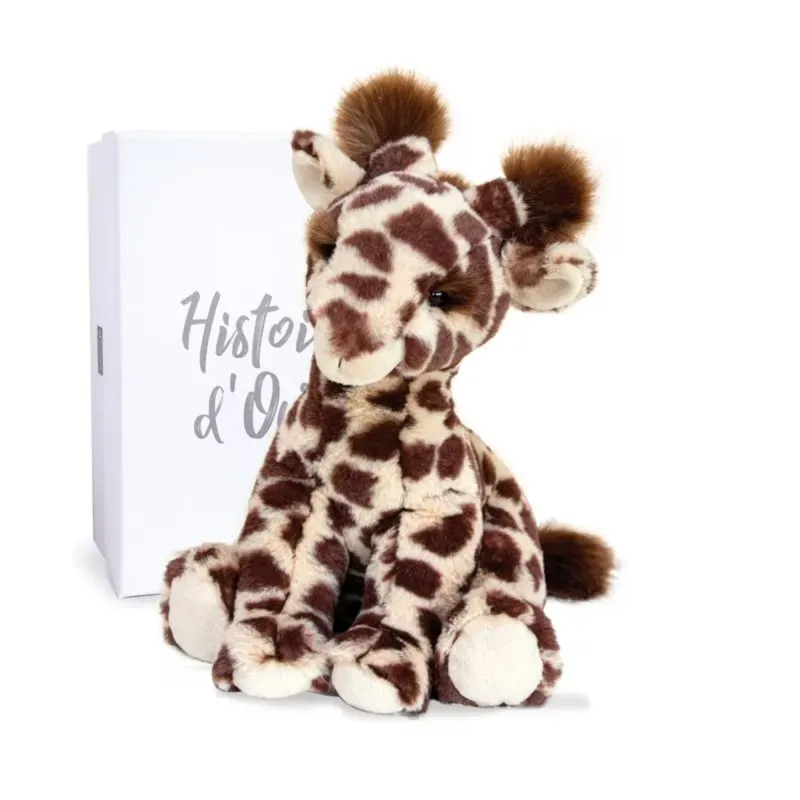 Peluche lisi la girafe naturelle 30 cm (Histoire d'Ours) - Couverture