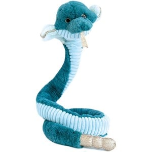 Peluche cobra emeraude 100 cm