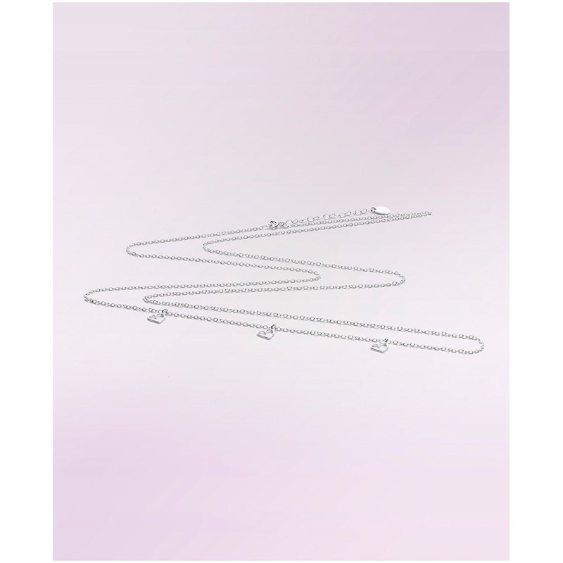 Chaine argentée pour bola grossesse