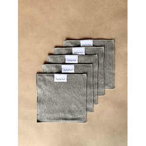 Lingettes lavables bio - rose