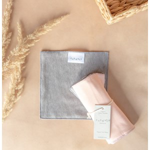 Lingettes lavables bio - jaune