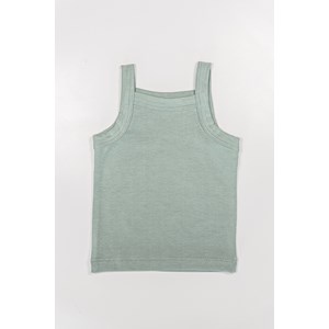 Débardeur bébé organique (vert) 18-24 m