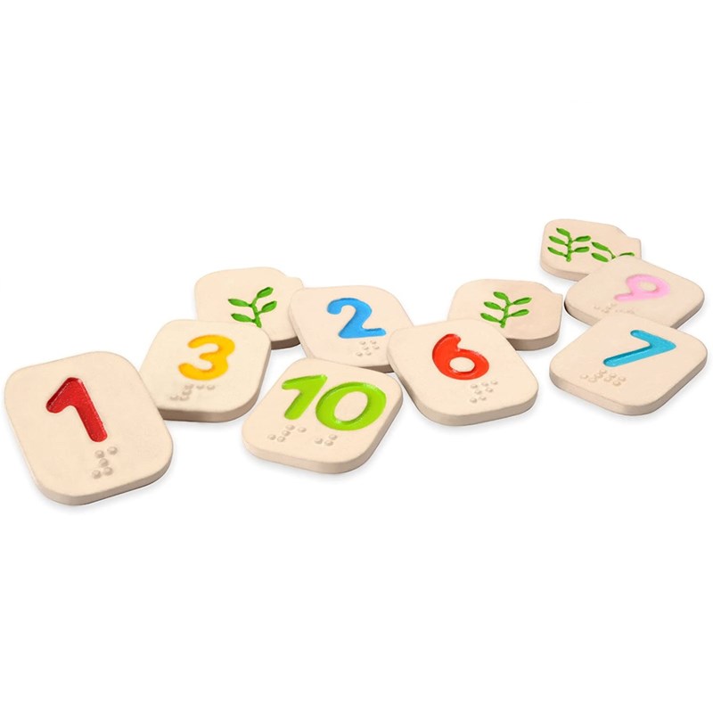 Plan Toys - Apprendre les chiffres en braille