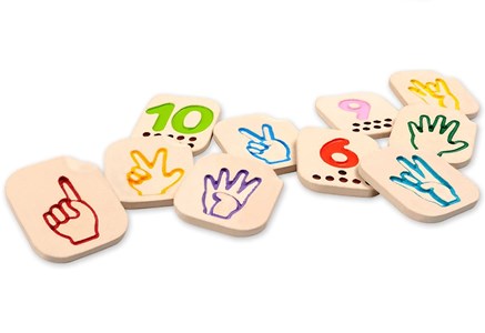 Apprendre les chiffres en signe