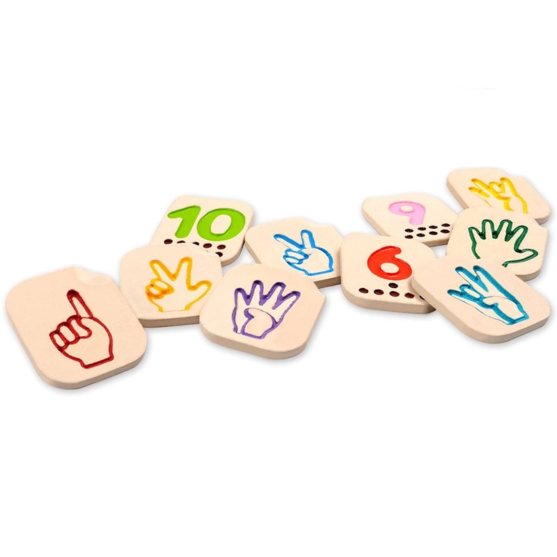 Plan Toys - Apprendre les chiffres en signe