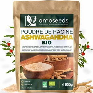 Ashwagandha en poudre bio 500g