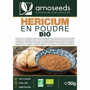 Hericium en poudre bio 50g