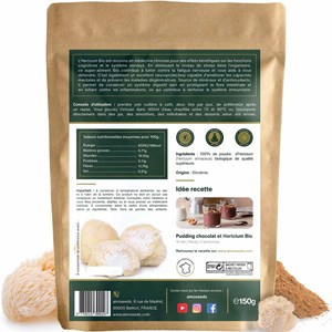 Hericium en poudre bio 150g
