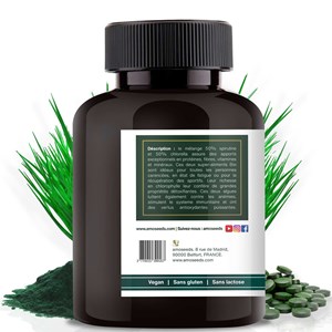 Mix spiruline et chlorella bio